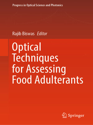 cover image of Optical Techniques for Assessing Food Adulterants